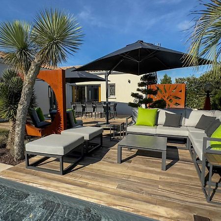 Villa Harmonie - Luxe, Jaccuzzi Et Piscine En Charente-Maritime Saint-Ciers-du-Taillon Kültér fotó